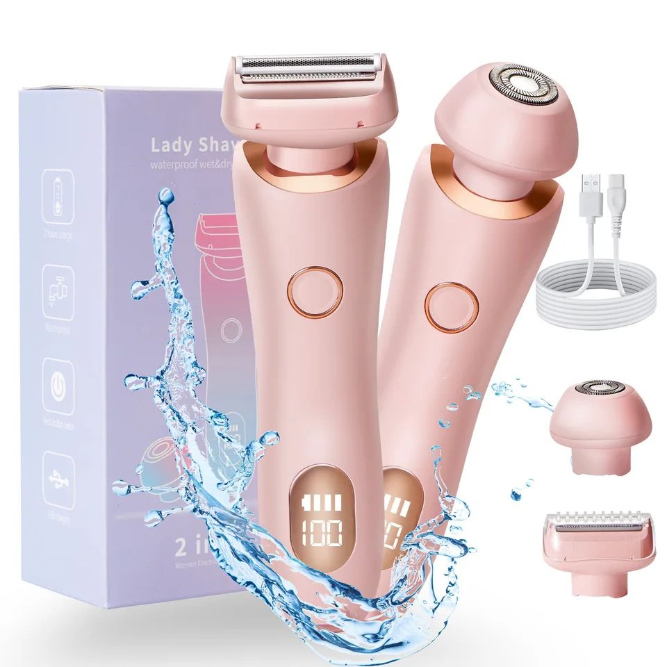 Tondeuse intime pour femmes, 2 en 1 | Kouzemat™